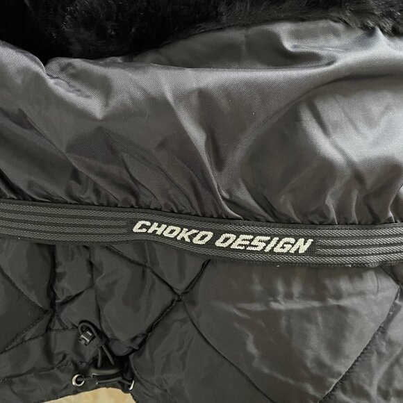 Choko Design Women Jacket Size L Whisper Thermolite Metallic Y2K Winter Snow Ski - Picture 8 of 16